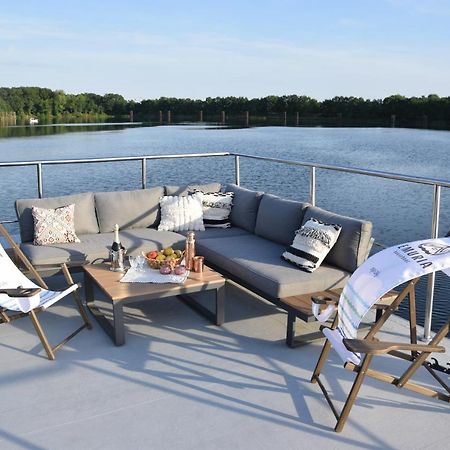 Lemuria Houseboat - Plywajacy Domek Na Wodzie Wrocław Buitenkant foto