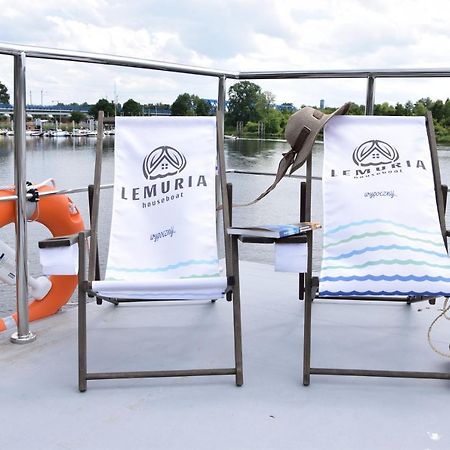 Lemuria Houseboat - Plywajacy Domek Na Wodzie Wrocław Buitenkant foto