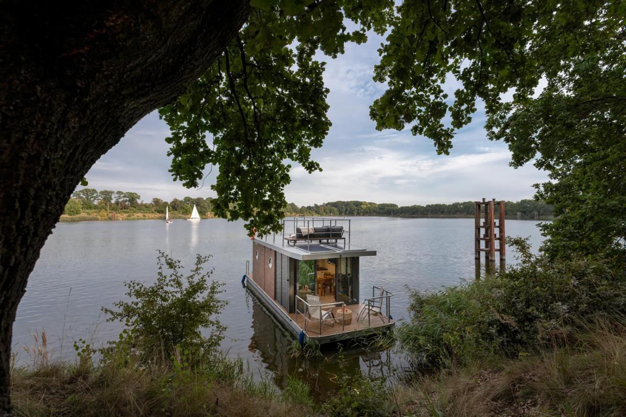 Lemuria Houseboat - Plywajacy Domek Na Wodzie Wrocław Buitenkant foto
