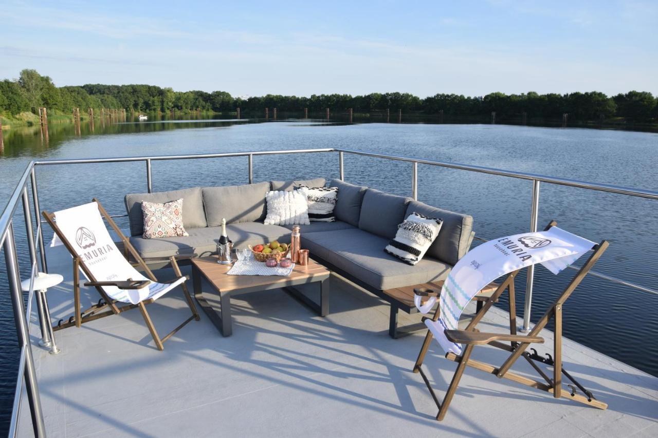 Lemuria Houseboat - Plywajacy Domek Na Wodzie Wrocław Buitenkant foto